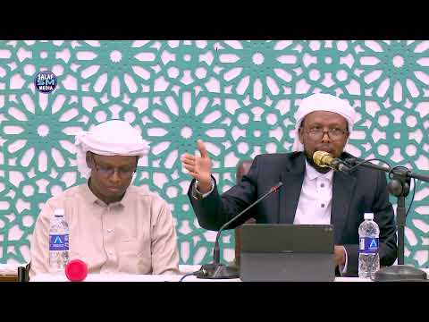 Salaad badnida & Akhlaaqda Soomaalida || Dr Abdirahman Sh Abdullahi